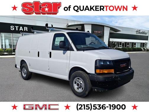 White 2025 GMC Savana 2500 Work Van