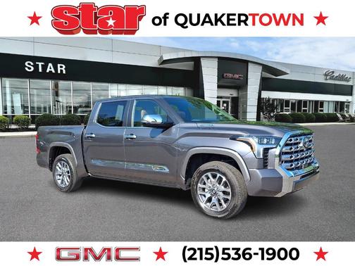 Magnetic Gray Metallic 2025 Toyota Tundra Hybrid 1794 Edition
