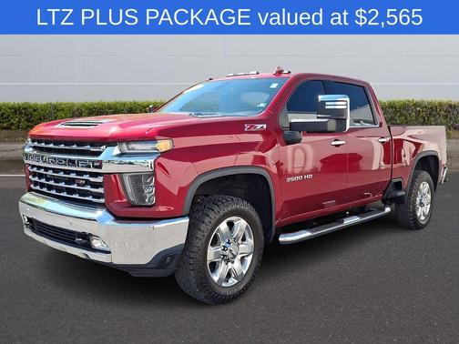 Cajun Red Tintcoat 2020 Chevrolet Silverado 3500 LTZ