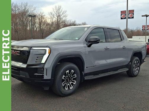 Gray 2026 GMC Sierra EV Elevation