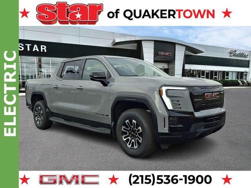 Gray 2026 GMC Sierra EV Elevation