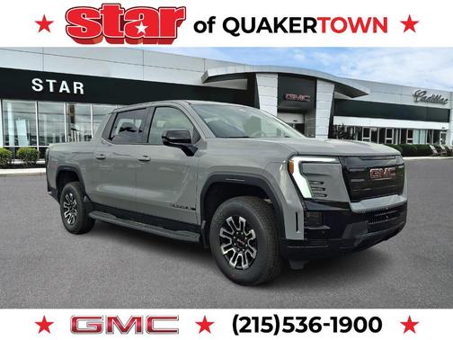 Gray 2026 GMC Sierra EV Elevation