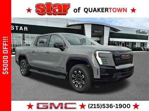 Gray 2026 GMC Sierra EV Elevation