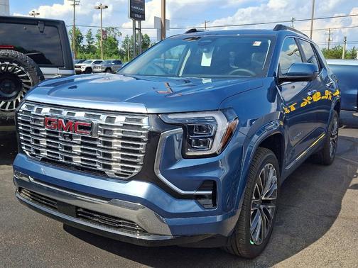 Blue 2026 GMC Terrain Denali