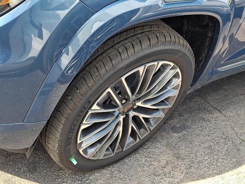 Blue 2026 GMC Terrain Denali