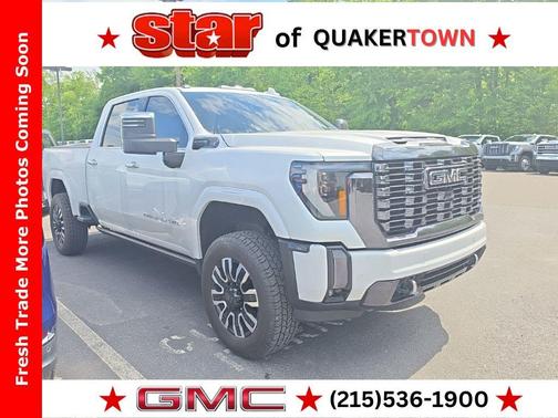White Frost 2024 GMC Sierra 2500 Denali Ultimate