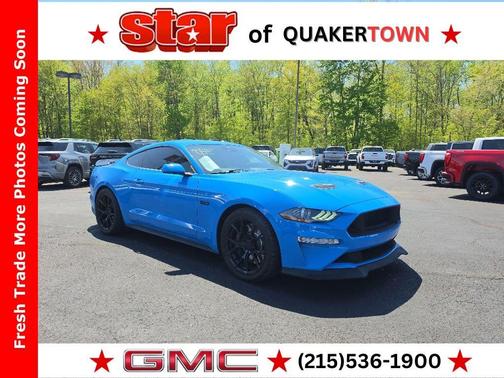 Grabber Blue 2022 Ford Mustang GT