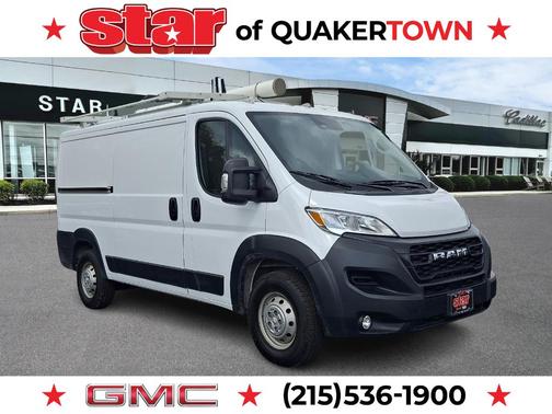 Bright White Clearcoat 2023 RAM ProMaster 3500 Low Roof