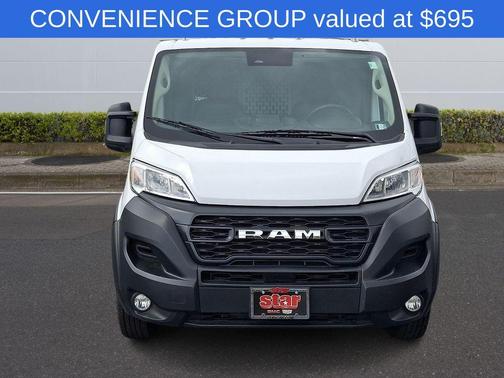 Bright White Clearcoat 2023 RAM ProMaster 3500 Low Roof