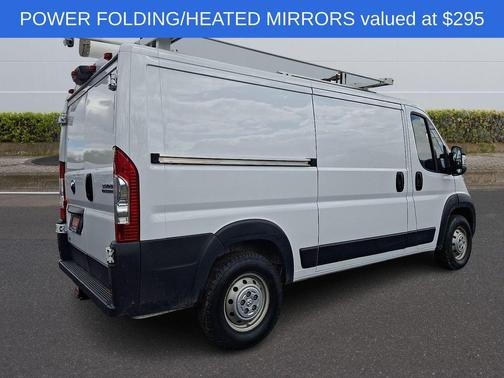 Bright White Clearcoat 2023 RAM ProMaster 3500 Low Roof