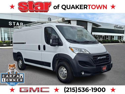 Bright White Clearcoat 2023 RAM ProMaster 3500 Low Roof