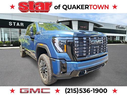 Blue 2026 GMC Sierra 2500 Denali Ultimate