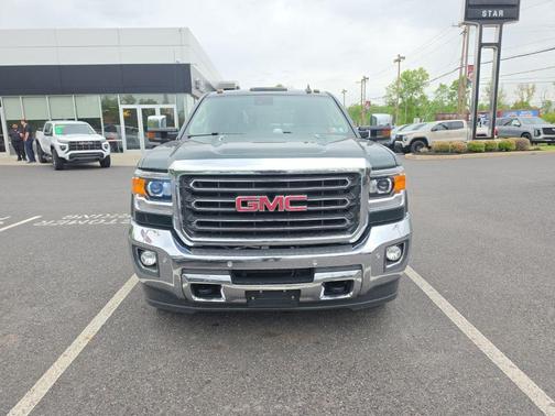 Emerald Green Metallic 2015 GMC Sierra 3500 SLT