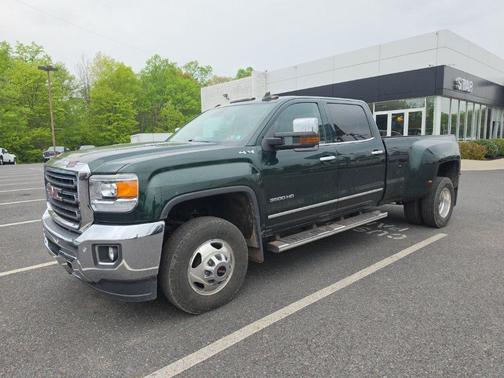 Emerald Green Metallic 2015 GMC Sierra 3500 SLT