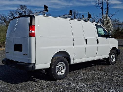 White 2025 GMC Savana 2500 Work Van