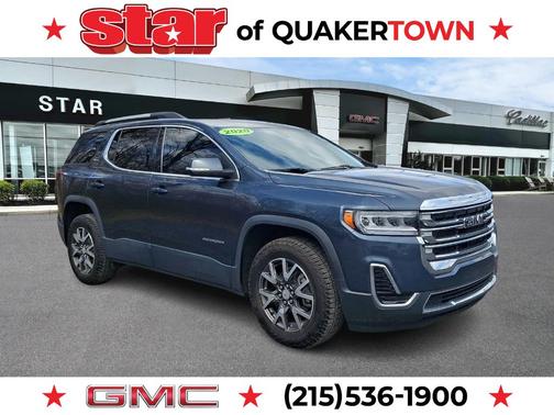 Dark Sky Metallic 2020 GMC Acadia SLE