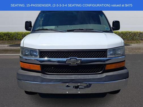 Summit White 2014 Chevrolet Express 3500 LT