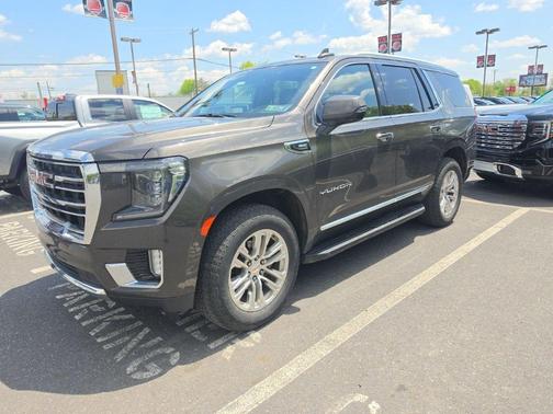 Quartz Metallic 2021 GMC Yukon SLT