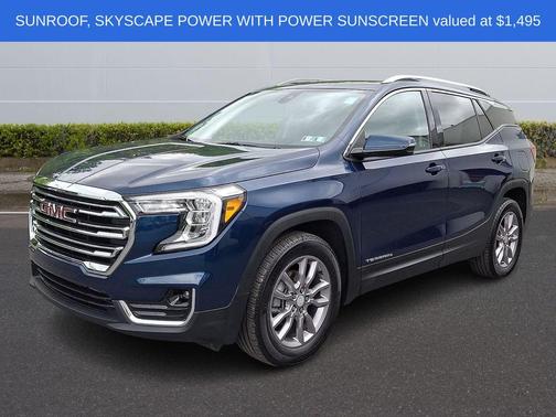 Marine Metallic 2022 GMC Terrain SLT