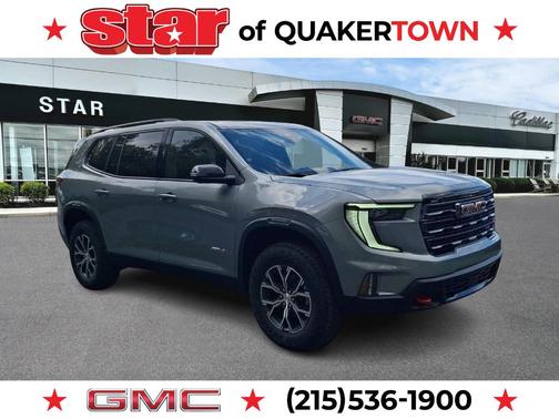 Gray 2026 GMC Acadia AT4