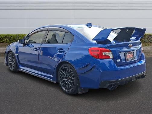Blue 2016 Subaru WRX STI Base