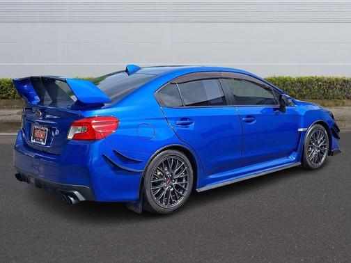 Blue 2016 Subaru WRX STI Base