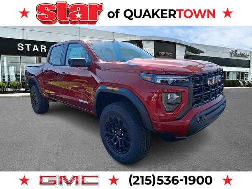 Red 2026 GMC Canyon Elevation