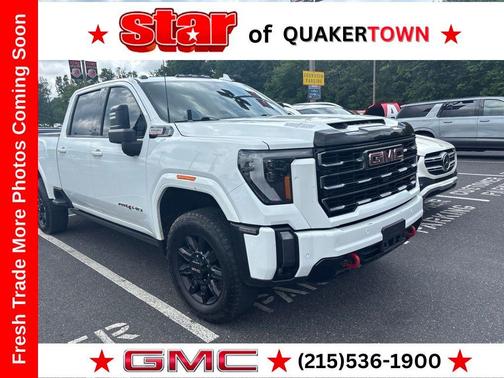 Summit White 2024 GMC Sierra 2500 AT4
