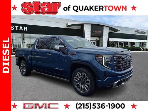 Blue 2026 GMC Sierra 1500 Denali Ultimate