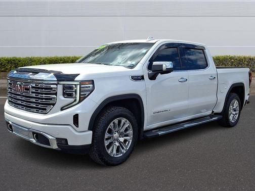 White Frost Tricoat 2022 GMC Sierra 1500 Denali