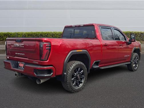 Volcanic Red 2025 GMC Sierra 2500 AT4