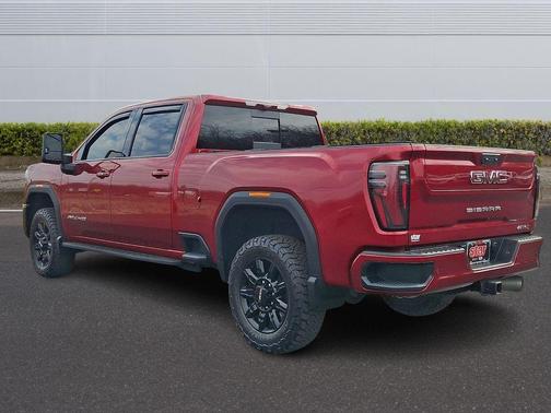 Volcanic Red 2025 GMC Sierra 2500 AT4
