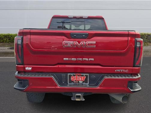 Volcanic Red 2025 GMC Sierra 2500 AT4
