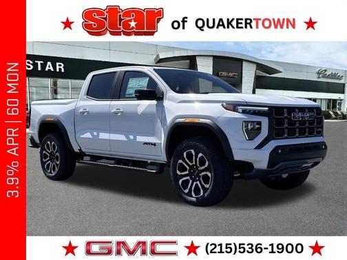 White 2026 GMC Canyon AT4