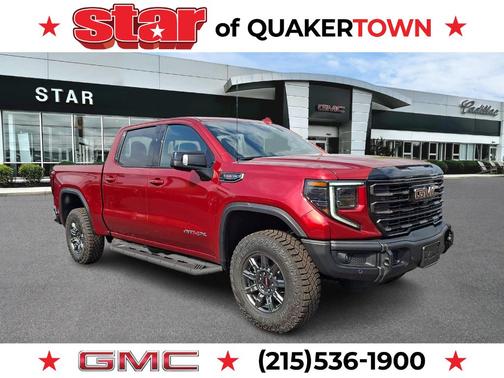 Red 2026 GMC Sierra 1500 AT4X