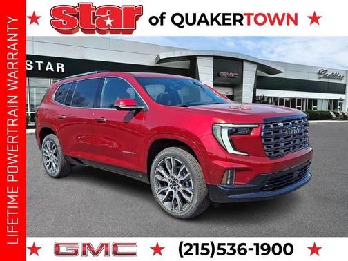 Red 2026 GMC Acadia DENALI ULTIMATE