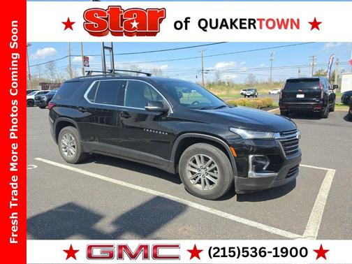 Black Metallic 2023 Chevrolet Traverse LT Leather