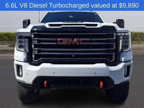 Summit White 2020 GMC Sierra 2500 AT4