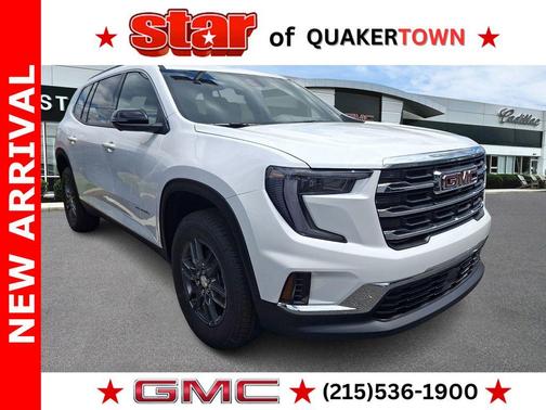White 2026 GMC Acadia Elevation