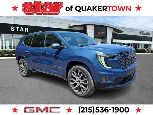 Blue 2026 GMC Acadia DENALI ULTIMATE