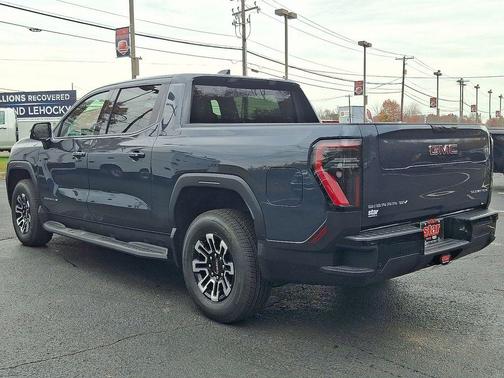Blue 2026 GMC Sierra EV Elevation