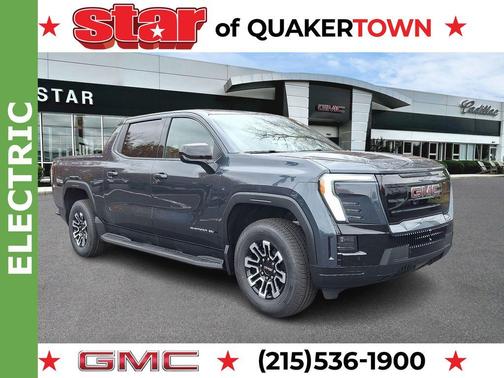 Blue 2026 GMC Sierra EV Elevation