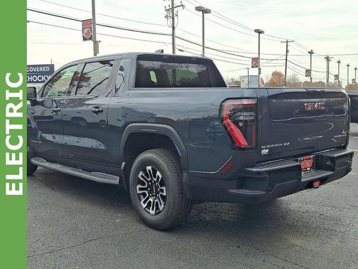 Blue 2026 GMC Sierra EV Elevation