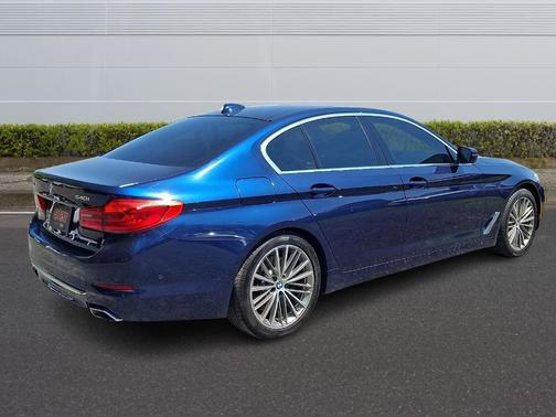 Mediterranean Blue Metallic 2020 BMW 540 i xDrive