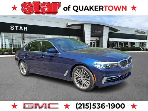Mediterranean Blue Metallic 2020 BMW 540 i xDrive