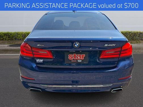 Mediterranean Blue Metallic 2020 BMW 540 i xDrive