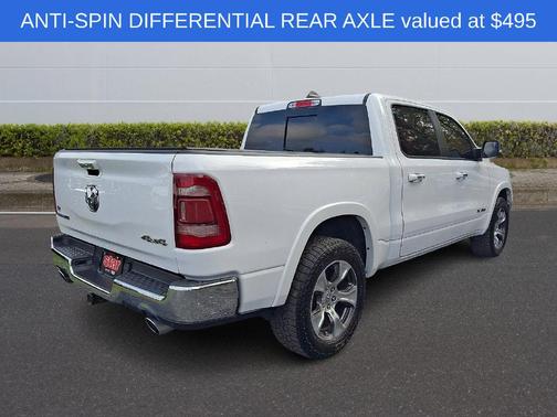 Bright White Clearcoat 2022 RAM 1500 Laramie