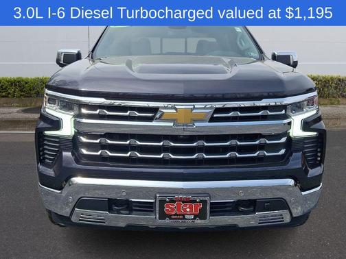 Dark Ash Metallic 2022 Chevrolet Silverado 1500 LTZ