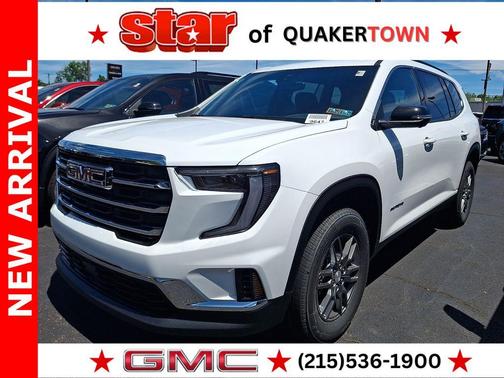 White 2026 GMC Acadia Elevation