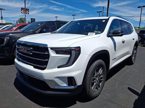 White 2026 GMC Acadia Elevation